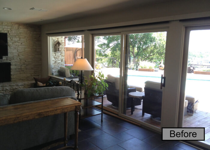 Living Room Remodel Before